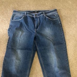 Cato denim capris
